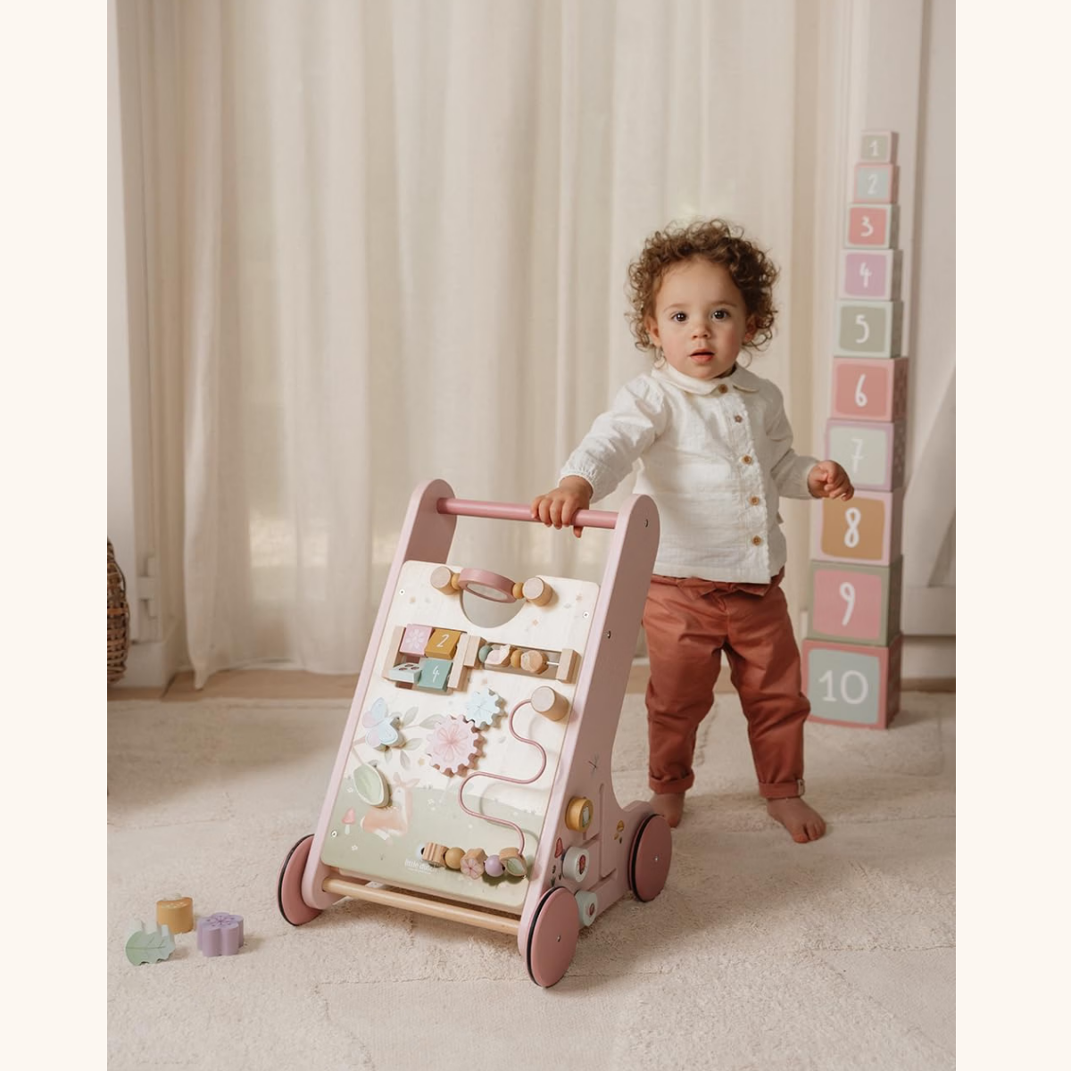 Little Dutch Wooden Activity Walker