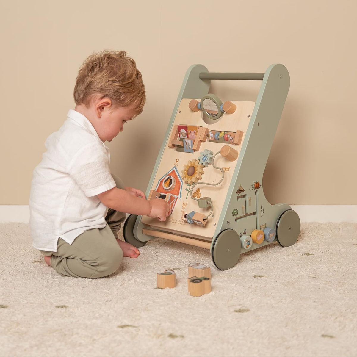 Little Dutch Wooden Activity Walker