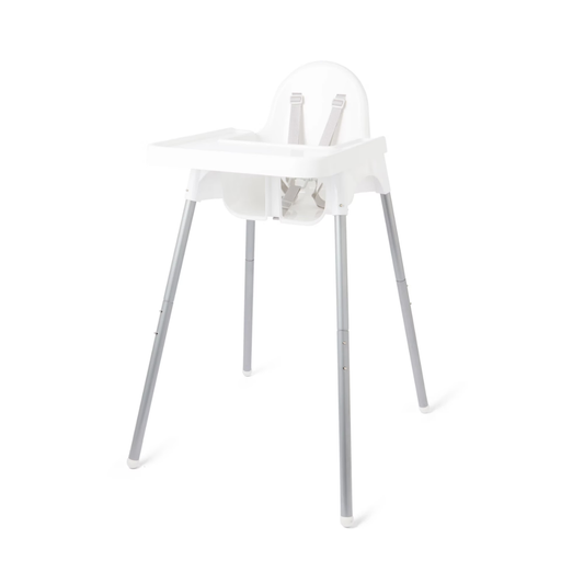 Highchair with Tray, Footrest & Cushion