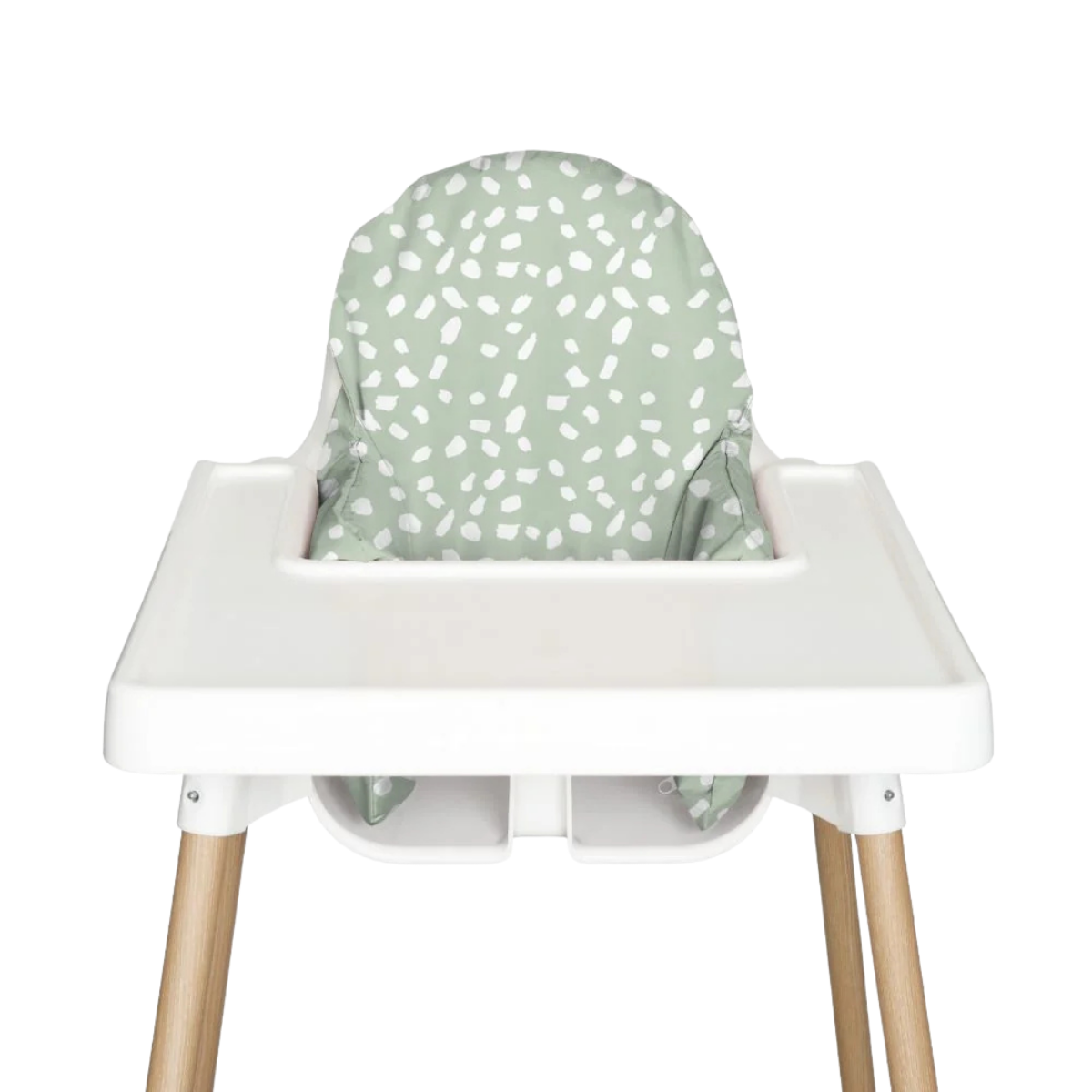 Highchair with Tray, Footrest & Cushion